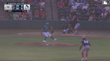 Michael Chavis homers (14) on a fly ball to left field. Carlos Jorge scores. Will Benson scores.