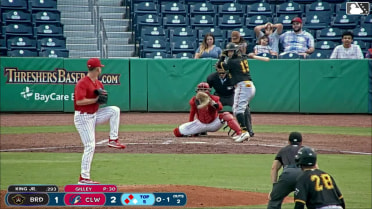 Cole Gilley In play, run(s) to Edgleen Perez