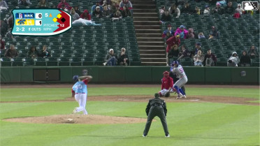 Kevin Villavicencio triples (1) on a fly ball to center fielder Devin Saltiban. Ronald Hernandez scores. Vincent Perozo scores.