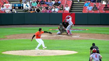 Yeiber Cartaya In play, run(s) to Devin Saltiban