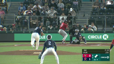 Anthony Vilar lines into a double play, pitcher Jhonathan Díaz to shortstop Leo Rivas. Rodolfo Durán out at 2nd.