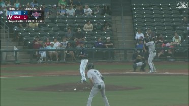 Chad Stevens belts two home runs in one game