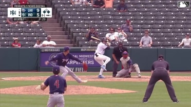 Mitch Jebb homers (4) on a fly ball to right center field. Dominic Fletcher scores. Termarr Johnson scores.