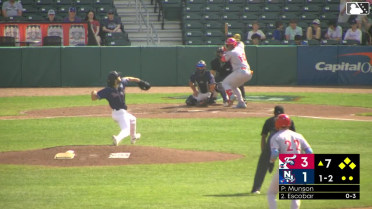 Aroon Escobar singles on a fly ball to center fielder Jay Harry. Dylan Campbell scores. Cade Fergus scores. Nikau Pouaka-Grego out at 3rd on the throw, center fielder Jay Harry to third baseman Cutter Coffey to shortstop Arjun Nimmala.