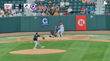 Maxwell Romero Jr. reaches on a fielder's choice, fielded by shortstop Owen Cobb. Sam Petersen scores.