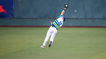 Austin St. Laurent's fantastic leaping catch