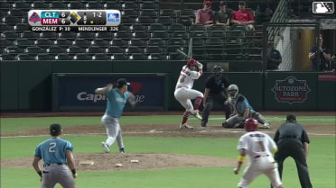 Wikelman González In play, run(s) to Noah Mendlinger
