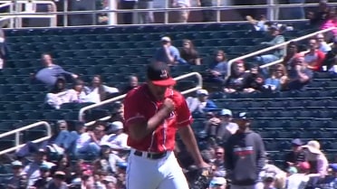 Ryan Rolison strikes out two in his outing