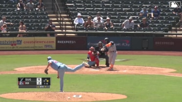 Brice Matthews' second home run of the game