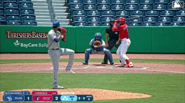 Silvano Hechavarria's nice play