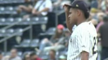 Yankees prospect Randy Vásquez fans five batters