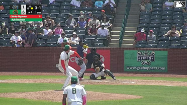Gleider Figuereo homers (9) on a fly ball to right field. Luke Hanson scores.