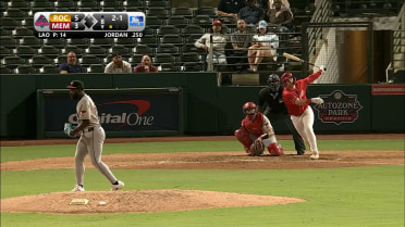 Blaze Jordan launches two homers