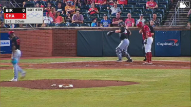 Juan Carela's eighth strikeout