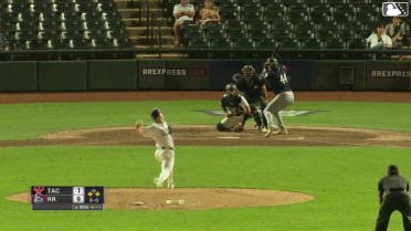 Willie MacIver out on a sacrifice fly to right fielder Aaron Zavala. Nolan Jones scores.