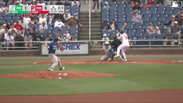 Ronald Rosario homers (3) on a fly ball to right center field.