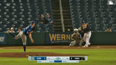 Jacob Berry homers (10) on a fly ball to left field.
