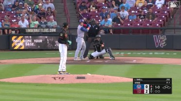 Abner Uribe's twirls scoreless inning in rehab outing