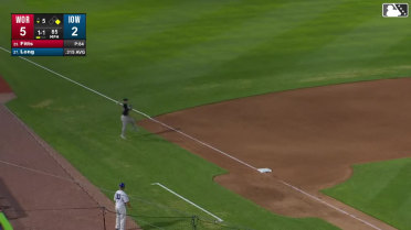 Nick Sogard starts a great double play