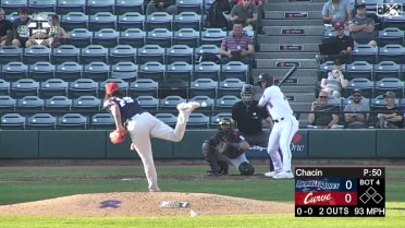 Matt Gorski crushes a home run to center field