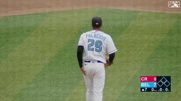 Marlins prospect Luis Palacios strikes out six
