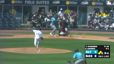 Tate Kuehner In play, run(s) to Dustin Harris