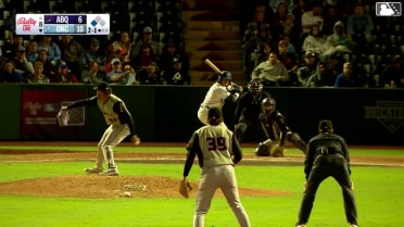 Ryan Fitzgerald homers (1) on a fly ball to right center field. James Tibbs III scores. Ryan Ward scores.