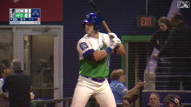 Bret  Boswell's crushes two home runs for Hartford