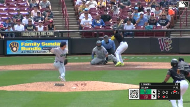 Marco Dinges' two-run homer