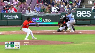 Reynardo Cruz In play, run(s) to Luke Hill