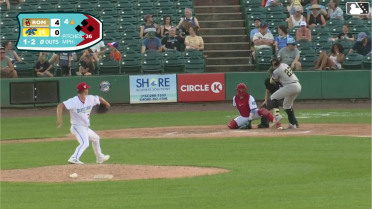 Mason Guerra homers (8) on a line drive to left center field.