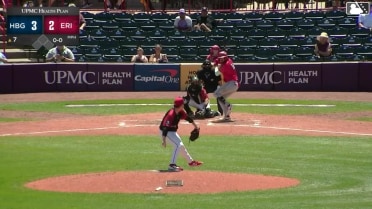 Kervin Pichardo homers (6) on a fly ball to right field.