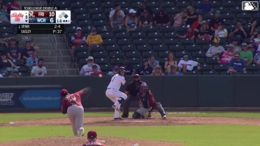 J'Briell Easley In play, run(s) to Garrett Spain
