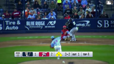 Abrahan Gutierrez grounds into a double play, second baseman Bryson Ware to first baseman Alex Binelas. Manuel Palencia out at 2nd. Abrahan Gutierrez out at 1st.