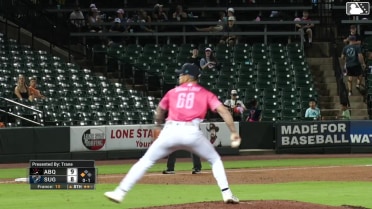 Adael Amador singles on a ground ball to shortstop Riley Unroe. Jose Cordova scores.