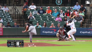 Landen Roupp fans a second and final batter