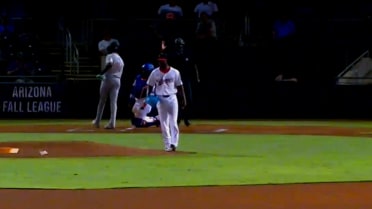 Pablo Aldonis racks up five K's in Fall League