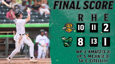 Early Command Issues Withhold Sweep From GreenJackets