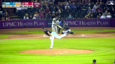 Angel Martinez crushes a three-run home run 