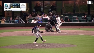 Logan VanWey In play, no out to Christian Moore