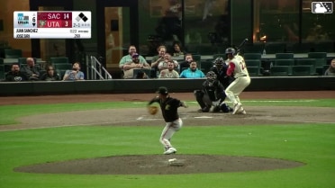 Juan Sanchez In play, run(s) to Jose Siri