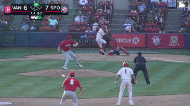 Jack O'Dowd doubles (1) on a line drive to right fielder Carter Cunningham. Jacob Humphrey scores.