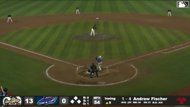 Andrew Fischer homers (28) on a fly ball to right center field.