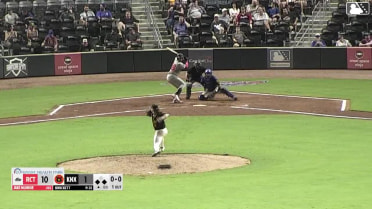 Jacob Cozart singles on a line drive to center fielder Kane Kepley. Nick Rodriguez scores. Jake Munroe to 2nd.