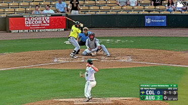 Henry Ramos grounds out, second baseman Tate Southisene to first baseman Hayden Friese. Daniel Lopez scores.