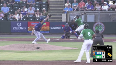 Christian Encarnacion-Strand homers (18) on a fly ball to left field. Johnathan Rodríguez scores. Heston Kjerstad scores.