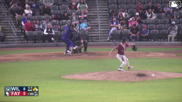 Peyton Niksch In play, run(s) to Anthony Huezo