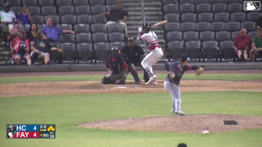 Camilo Diaz walks. Kevin Alvarez scores. Jadyn Fielder to 3rd. Hector Salas to 2nd.