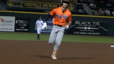 Wehiwa Aloy's two-run home run