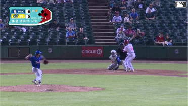Luis Caicuto homers (4) on a line drive to right field.